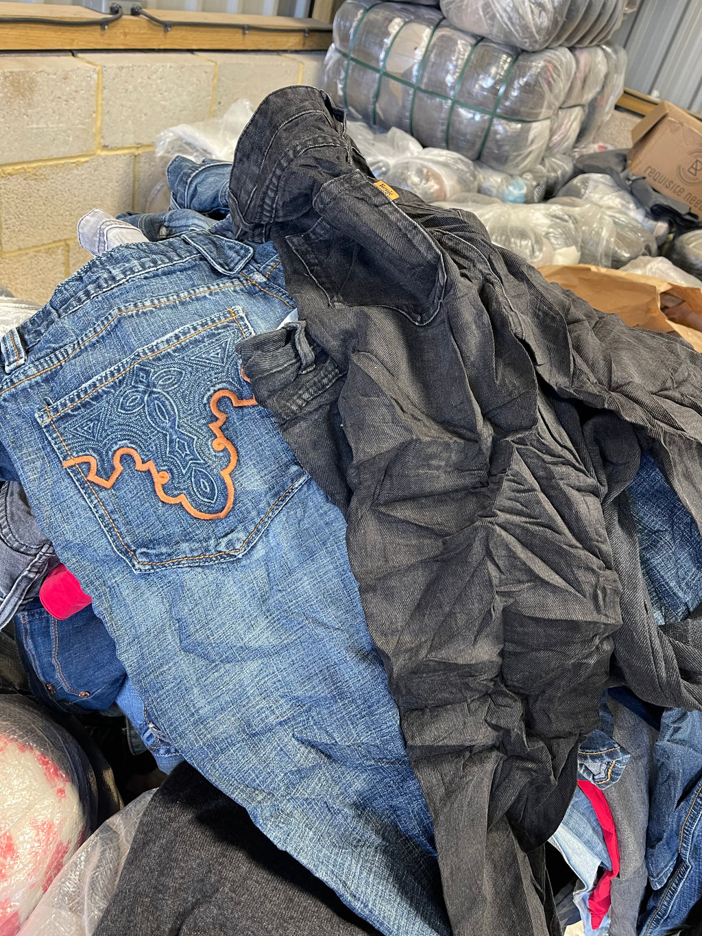 5kg mixed high street branded Jeans grade A/B