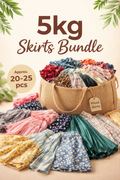1Kg Grade A Skirts Bundle – Mixed Styles & Prints