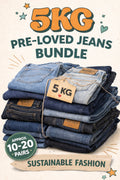 5kg mixed high street branded Jeans grade A/B